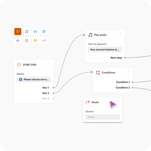ivr flow builder