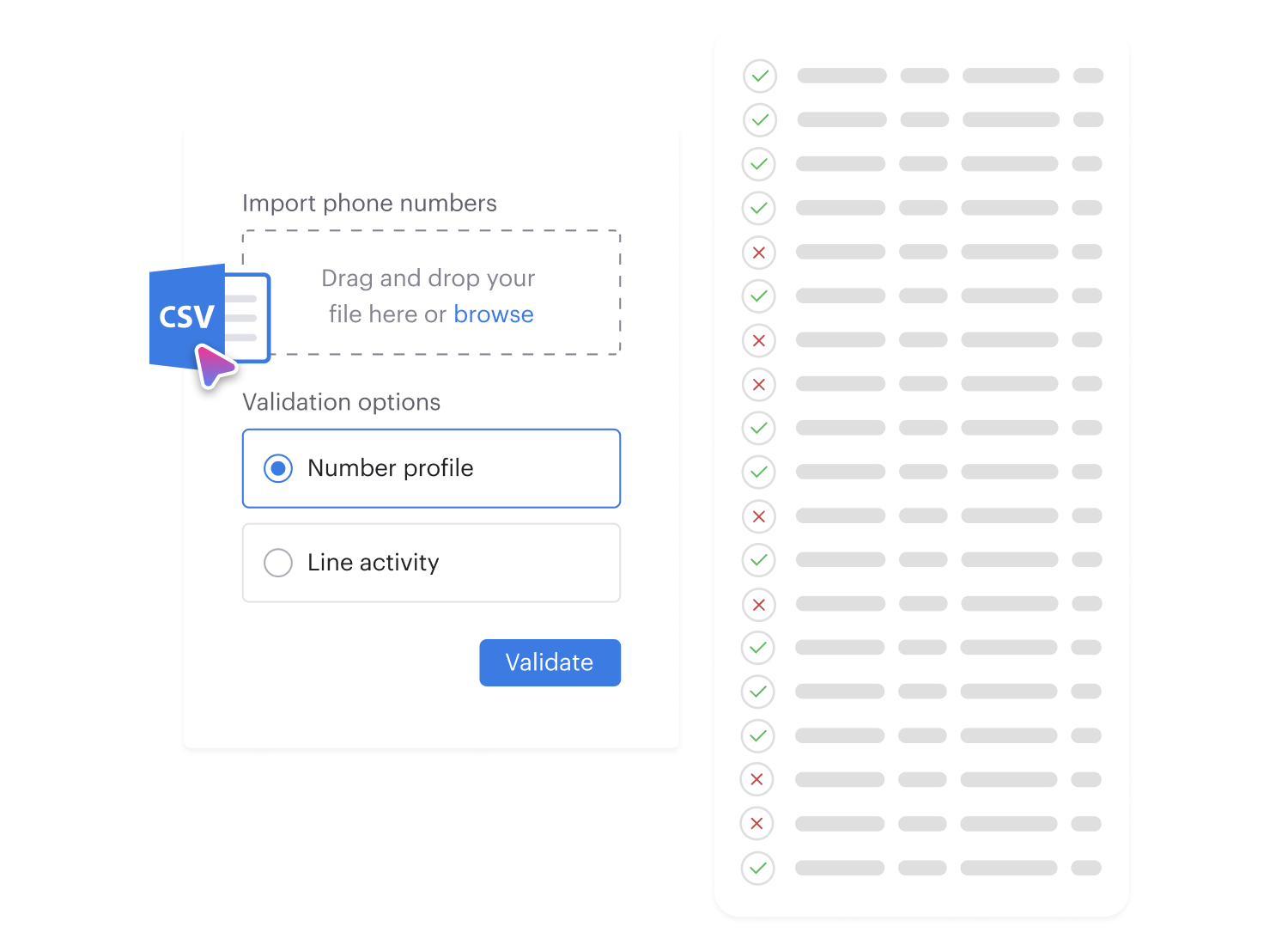 number validator