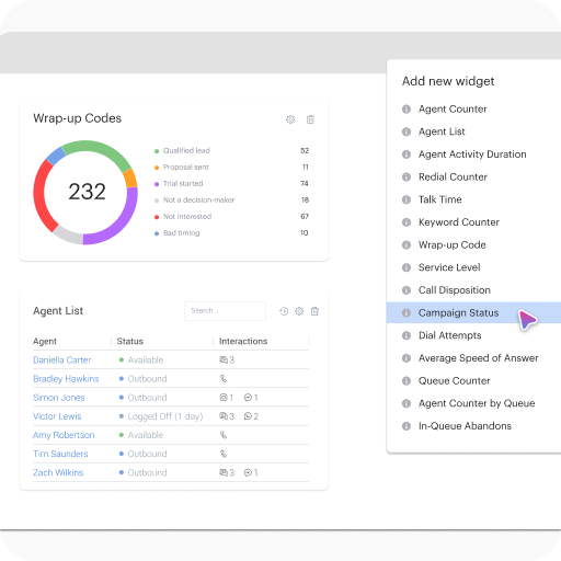 real time dashboards