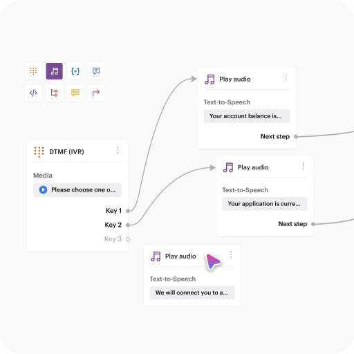 tts flow builder