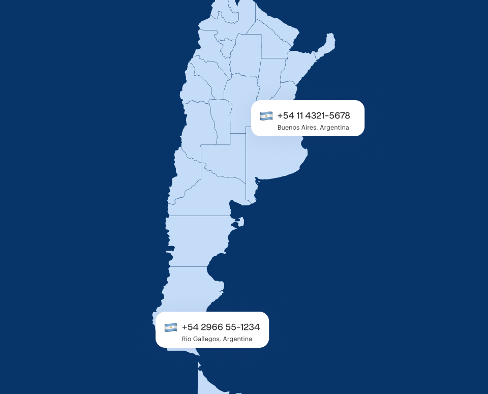 virtual phone numbers argentina