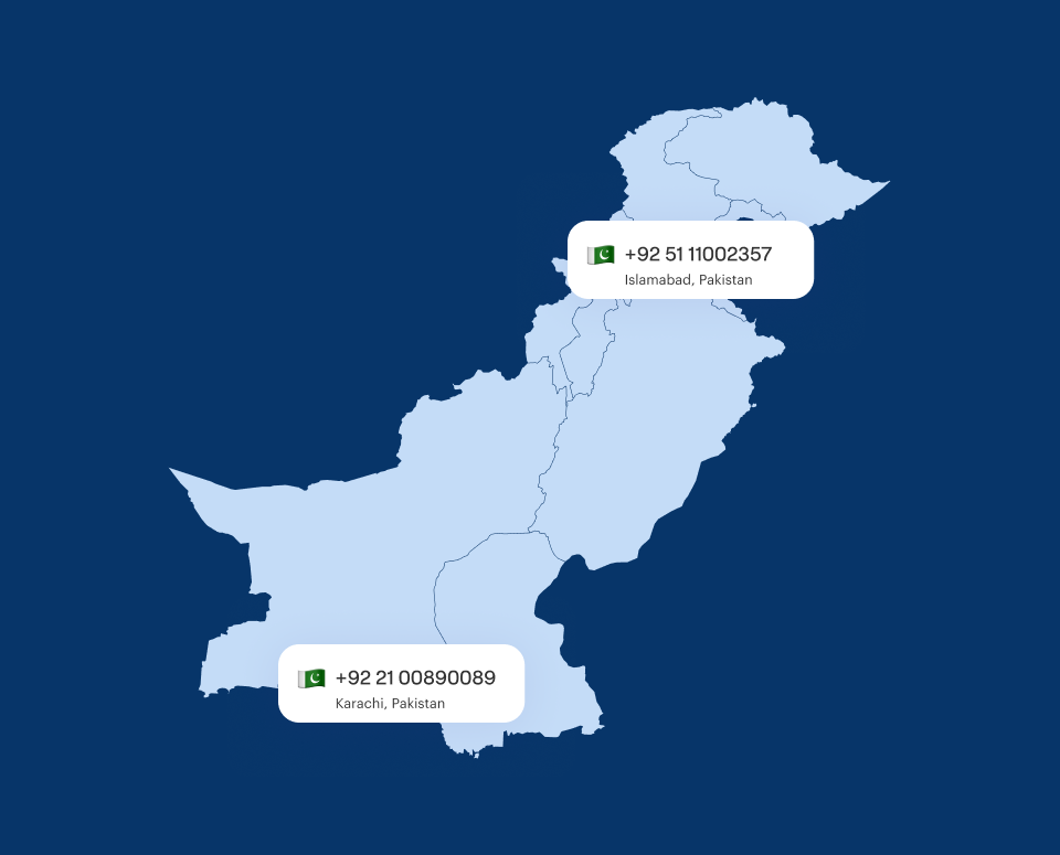 virtual phone numbers pakistan