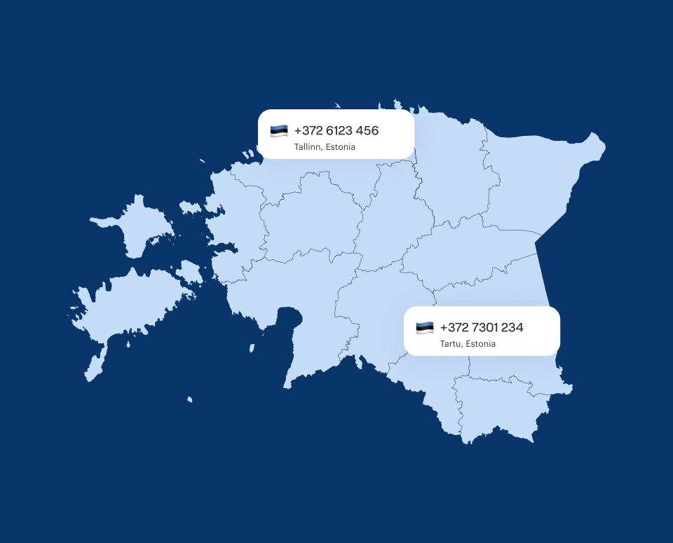 virtual phone numbers estonia