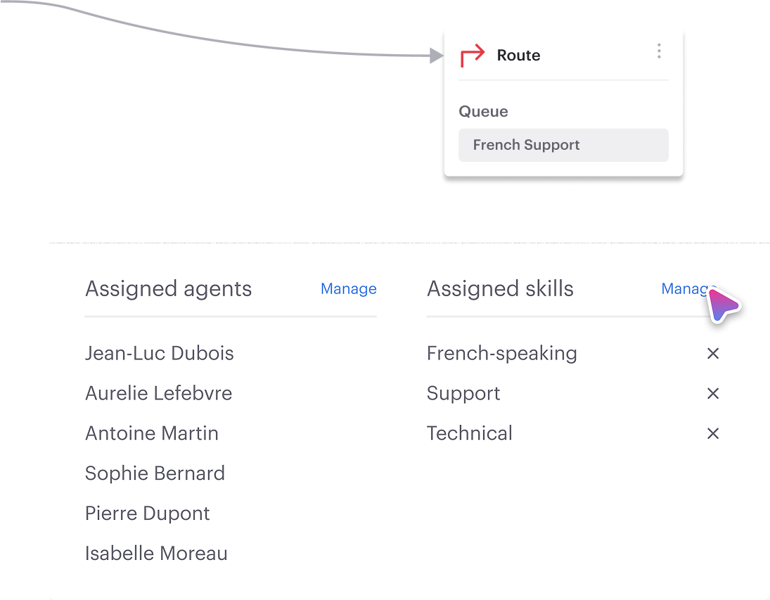 agent flow builder