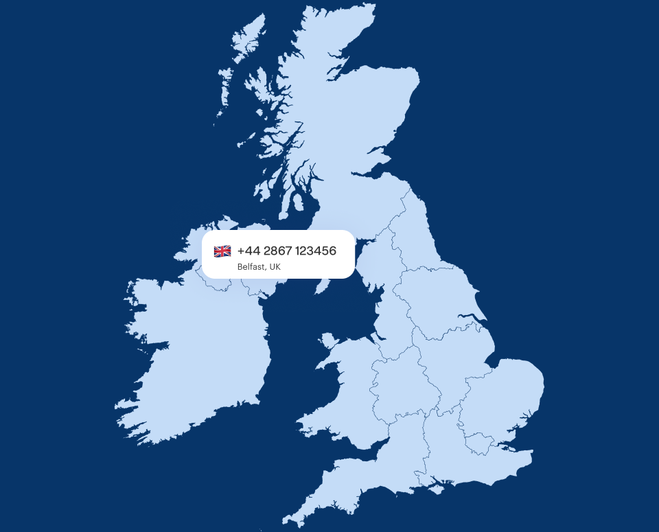 Virtual Phone Number Belfast