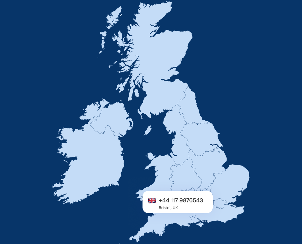 Virtual Phone Number Bristol