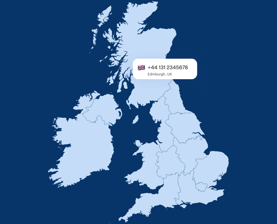 Virtual Phone Number Edinburgh