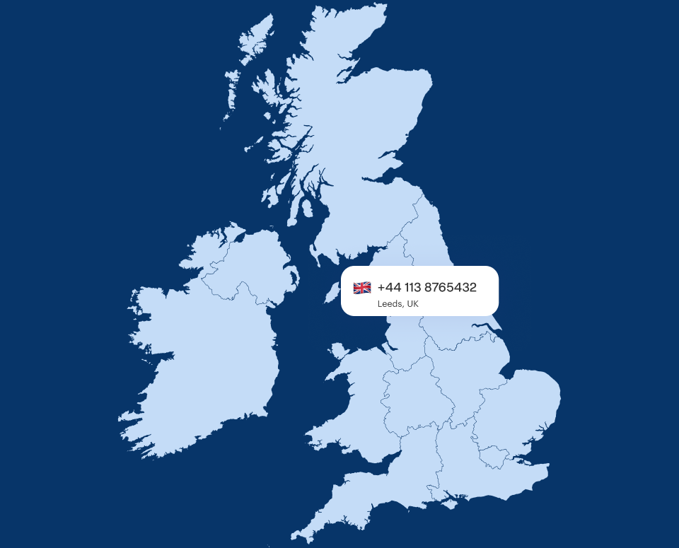 Virtual Phone Number Leeds