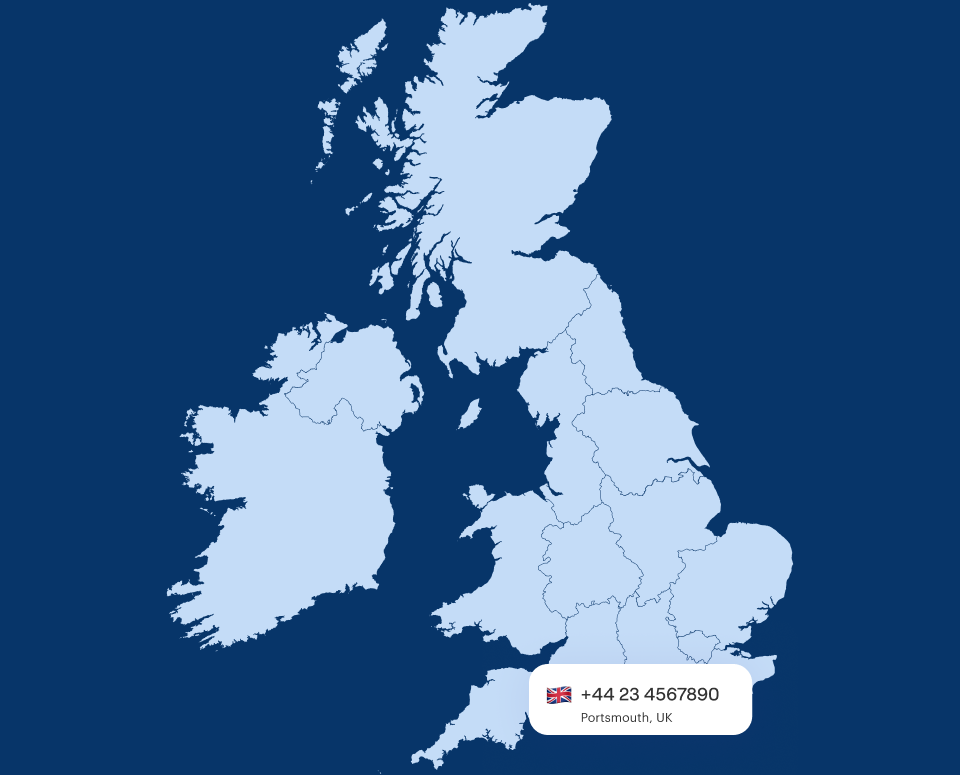 Virtual Phone Number Portsmouth