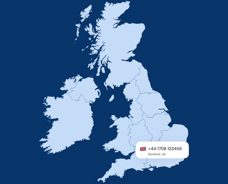 Virtual Phone Number Romford