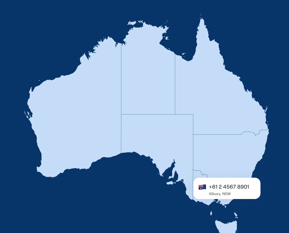 Virtual Phone Number Albury, NSW