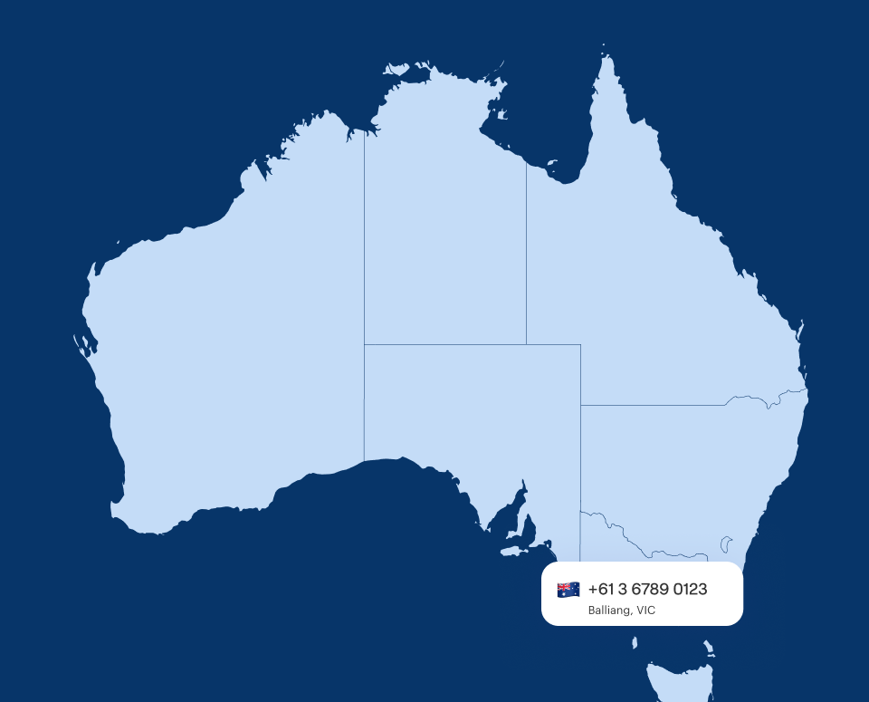 Virtual Phone Number Balliang, VIC