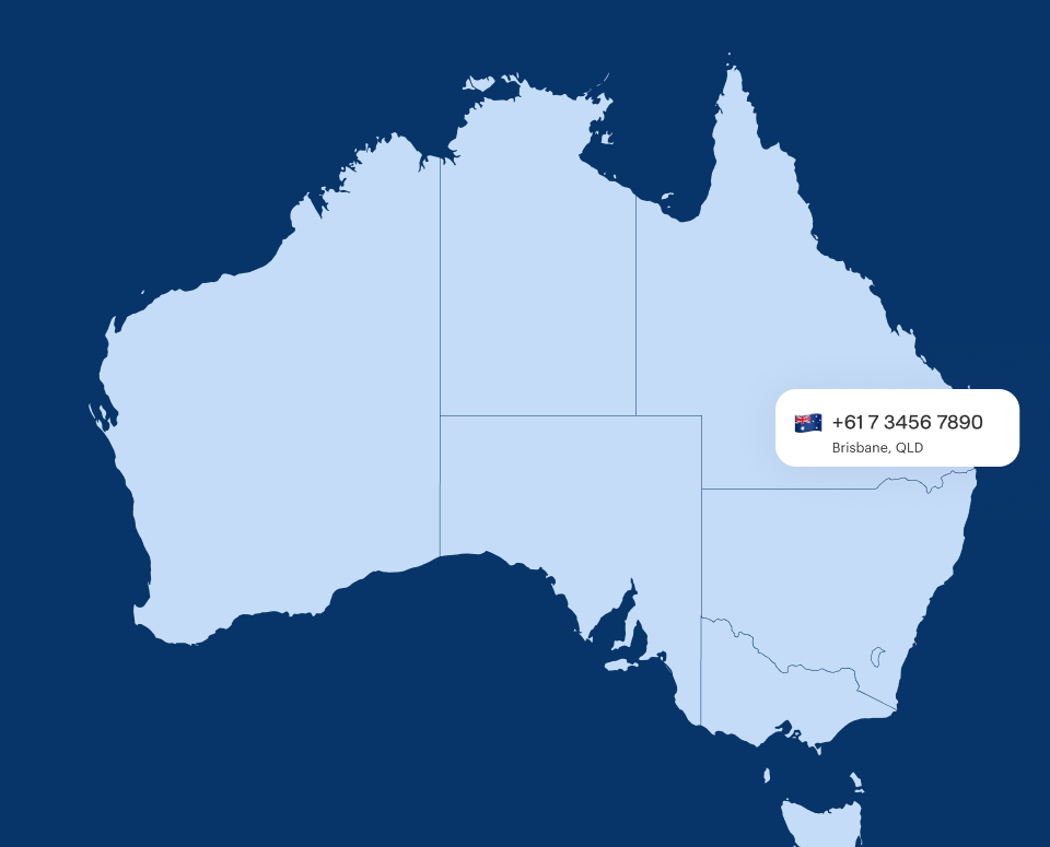 Virtual Phone Number Brisbane, QLD