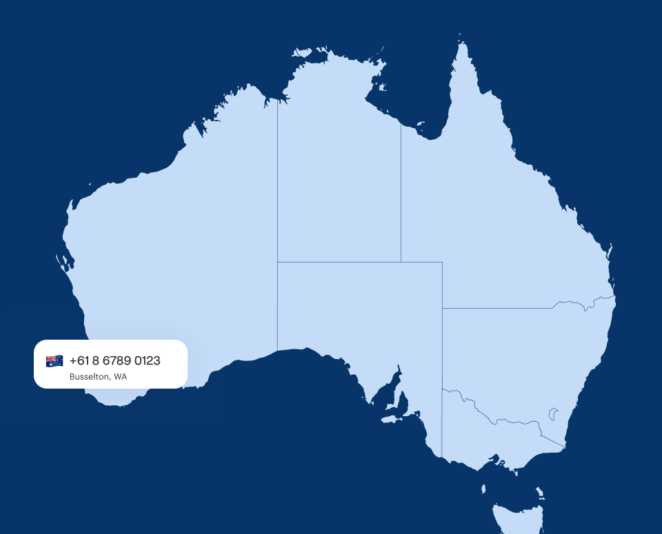 Virtual Phone Number Busselton, WA