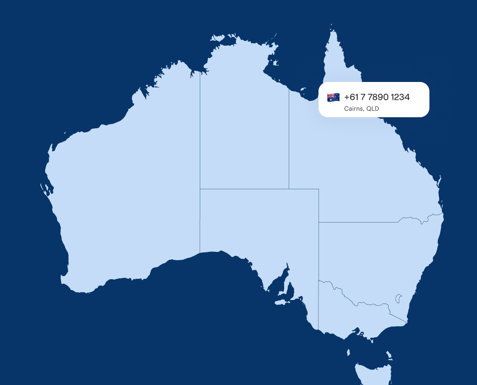 Virtual Phone Number Cairns, QLD