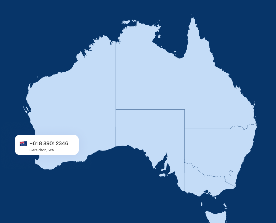 Virtual Phone Number Geraldton, WA