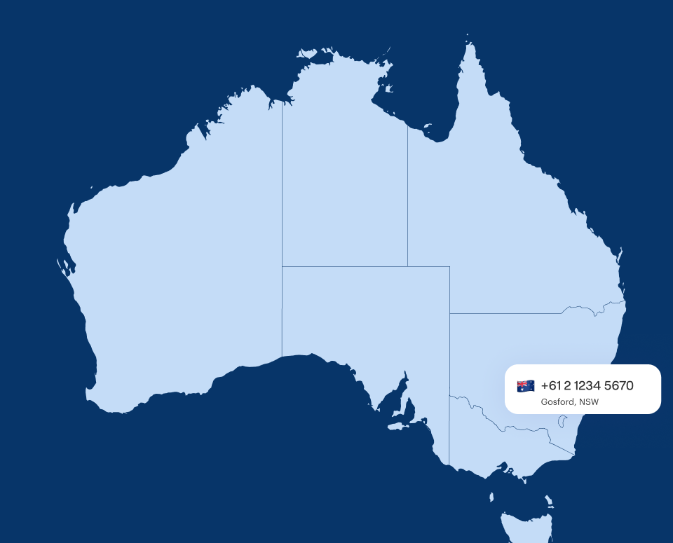 Virtual Phone Number Gosford, NSW