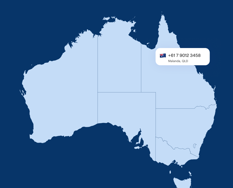 Virtual Phone Number Malanda, QLD