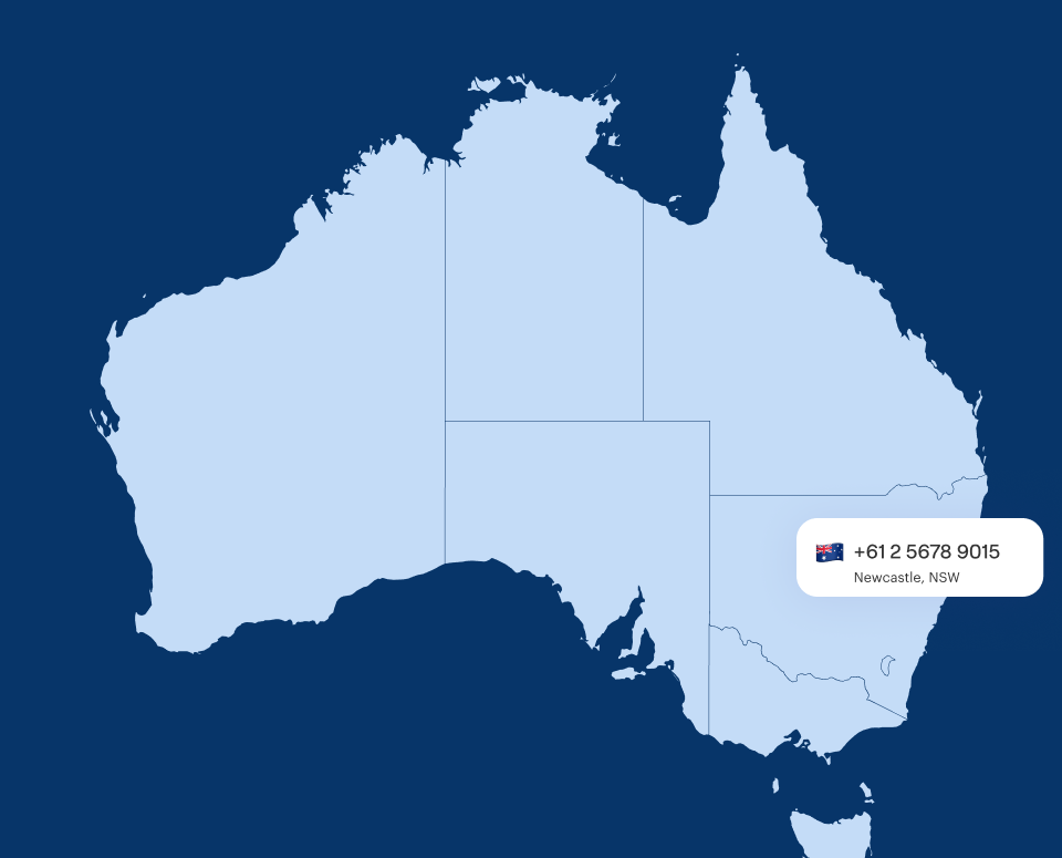 Virtual Phone Number Newcastle, NSW