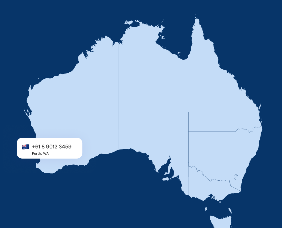 Virtual Phone Number Perth, WA