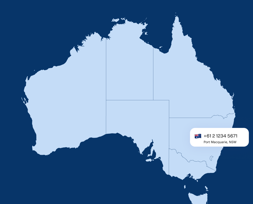 Virtual Phone Number Port Macquarie, NSW