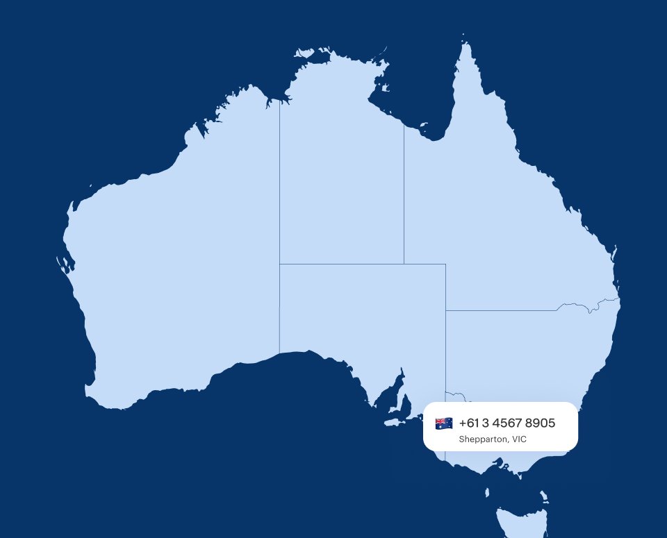 Virtual Phone Number Shepparton, VIC