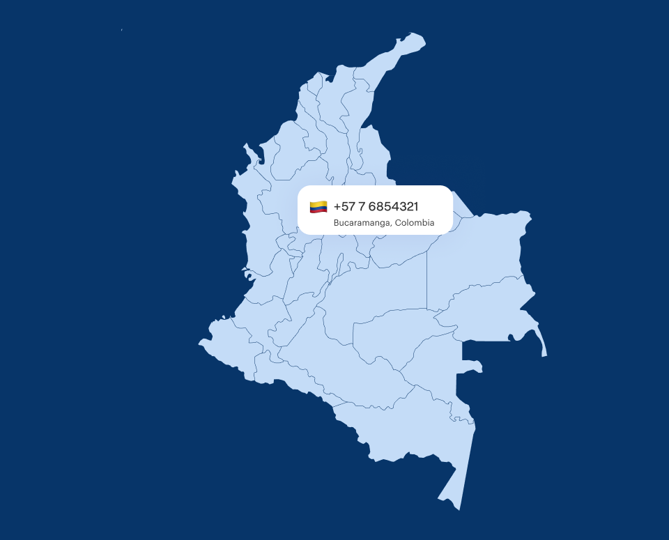 Virtual Phone Number Bucaramanga
