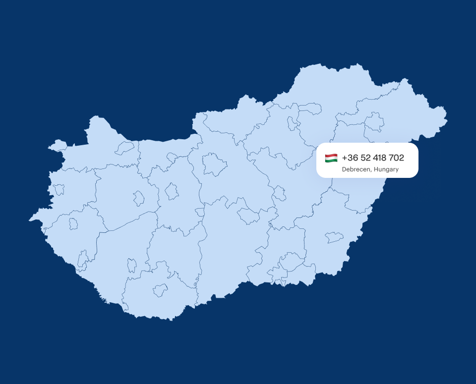 Virtual Phone Number Debrecen