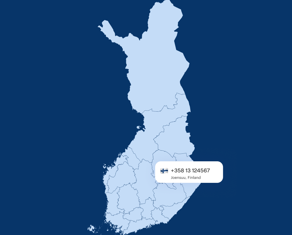 Virtual Phone Number Joensuu