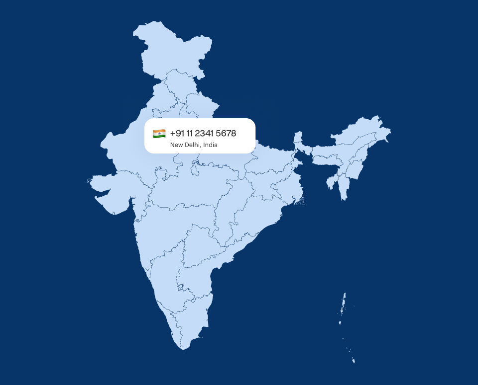 Virtual Phone Number New Delhi