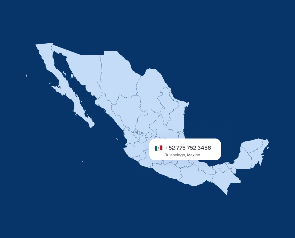 Virtual Phone Number Tulancingo