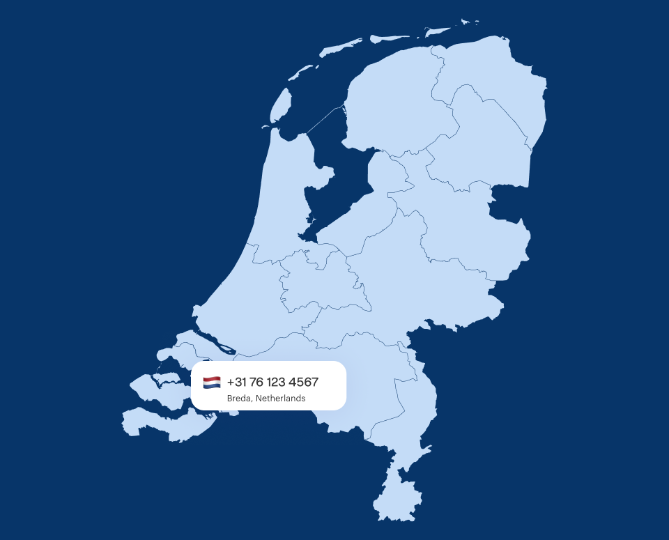 Breda Virtual Phone Number