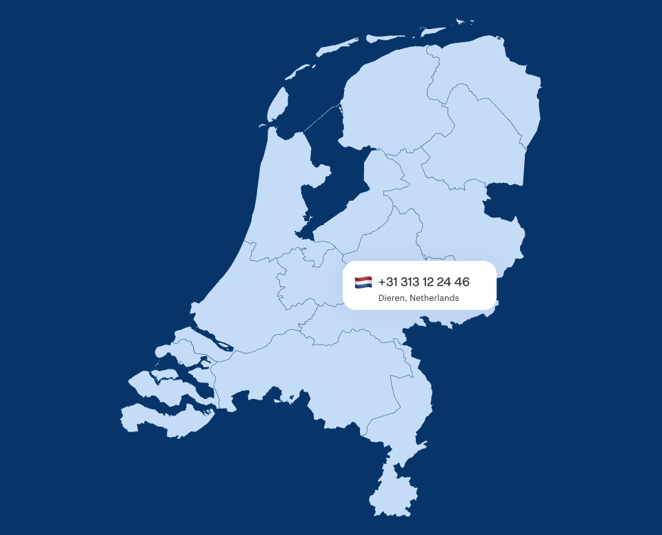 Dieren Virtual Phone Number