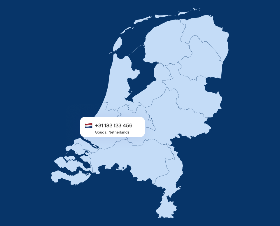 Gouda Virtual Phone Number