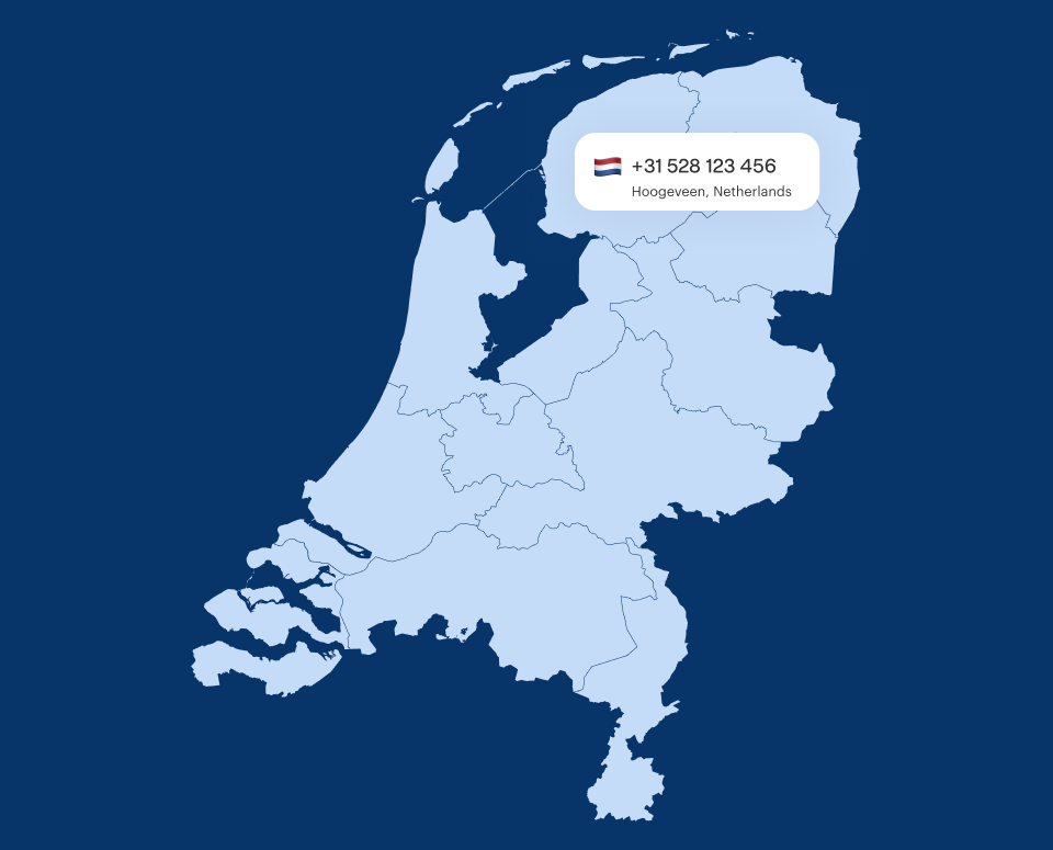 Hoogeveen Virtual Phone Number